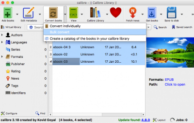 mobi to epub converter mac