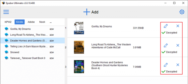 kindle drm removal freeware