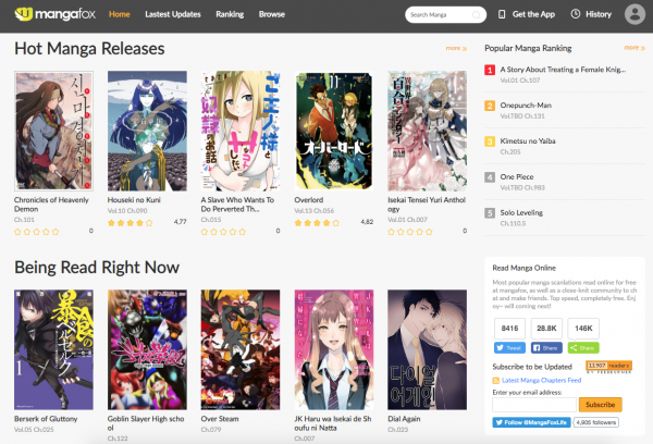 18 Best Manga Websites to Read Manga Online in 2020 (100% Legal) - Voilabits